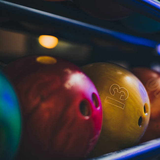 Anchor Lanes in Elkhart Lake bowling alley balls Anchor Lanes in Elkhart Lake bowling alley balls