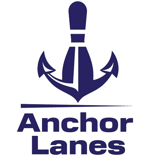 Anchor Lanes in Elkhart Lake logo blue Anchor Lanes in Elkhart Lake logo blue